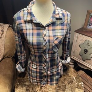 Rue21 Plaid Button Up